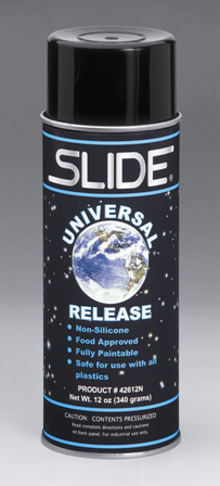 Slide Water Soluble Mold Release Agent, 12 oz Aerosol Can, 41212N
